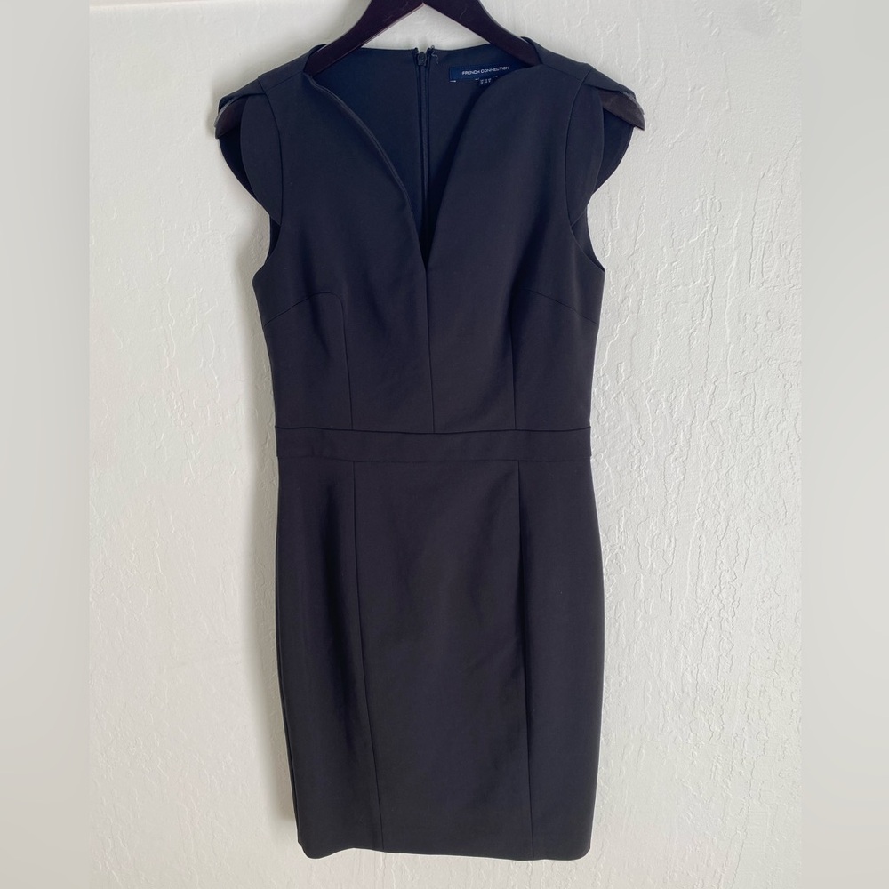 French Connection Black Dress Size 8
